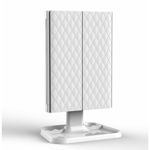 Elegant Sminkspegel, Sminkspegel med Högupplöst Glas, Premiumkvalitetsbeläggning, 3 Ljuslägen, 72 Ögonvänliga LED-lampor