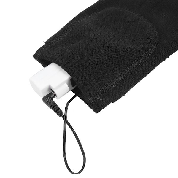 Dobbeltsidig oppvarming elektrisk oppladbare vintertermosokker for menn og kvinner EU-plugg 100-240V