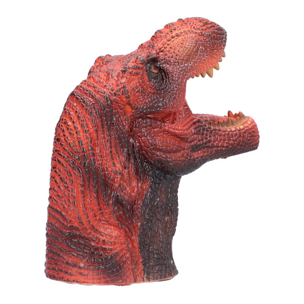 Dinosaur hånddukker realistiske interaktive gummi dinosaur håndleker for festfortelling