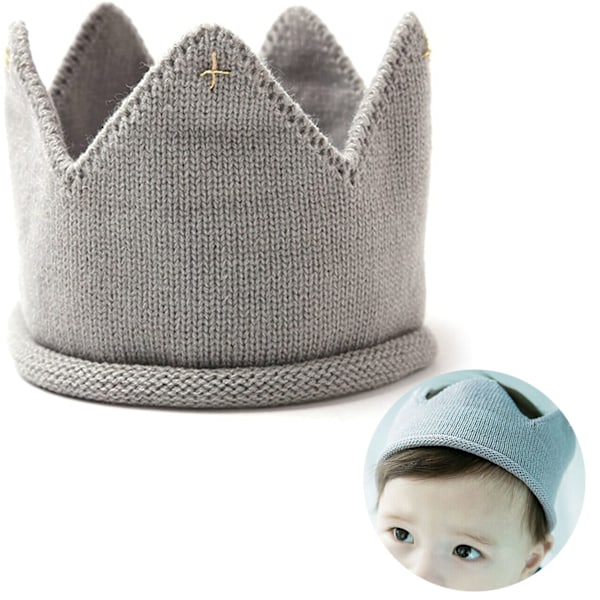 Huvudband Hattkrona, Baby Crown Tyg Crown