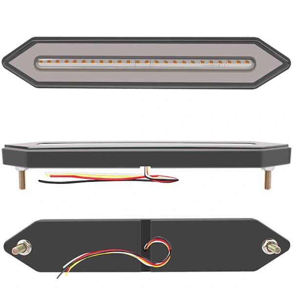 100 LED Bil Lastebil Brems Blinklys Baklys Stripe Lys