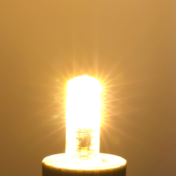 10 stk. G4 LED-perler 220V Højlysende Udskiftning Hjem Lys Pære Varm Hvid 24 LED 3W