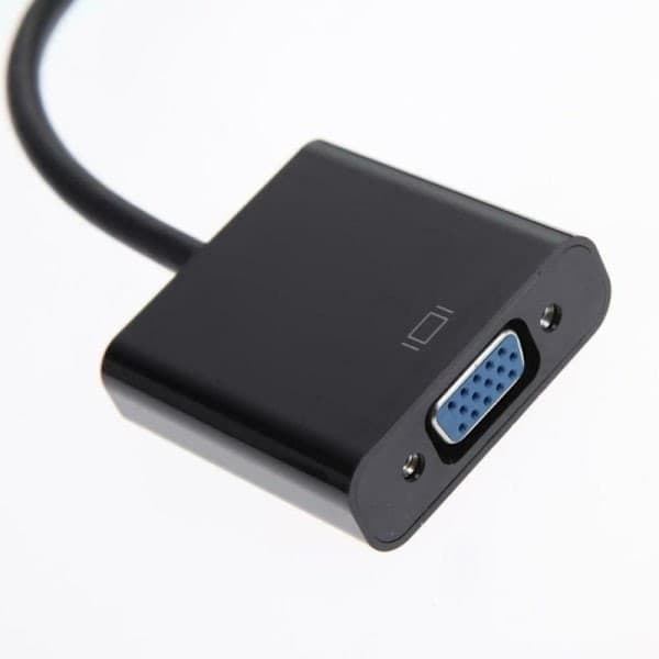 til VGA-adapter Sort