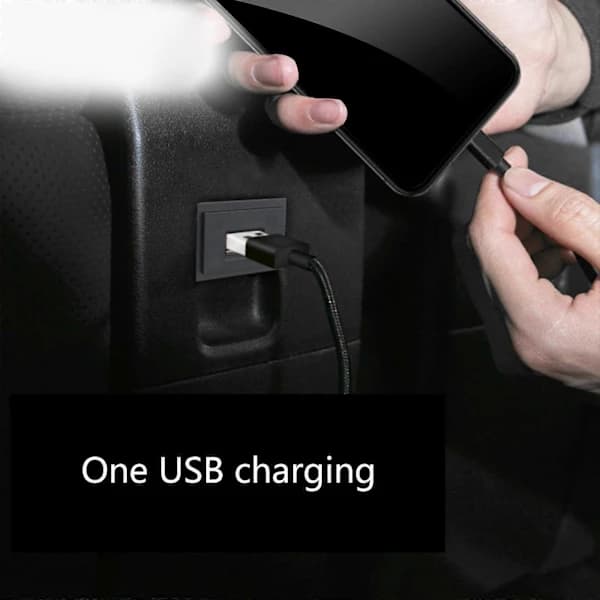 Biloplader 12-24V 2.4A Adapterstik Strømadapterkontakt til krydstogtskib