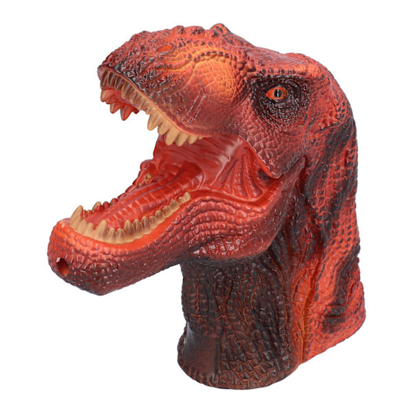 Dinosaur hånddukker realistiske interaktive gummi dinosaur håndleker for festfortelling