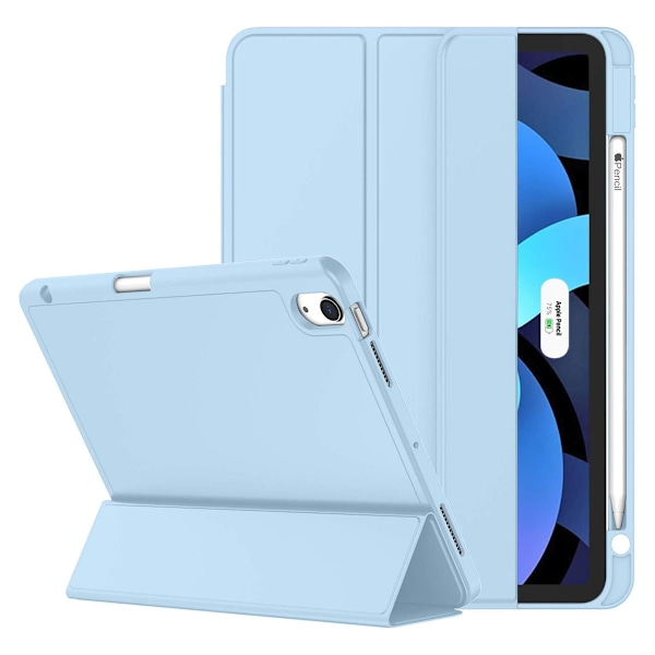 Surfplattafodral med Trefaldigt Ställ, Perfekt Passform för Apple Helt Nya iPad 9.7 Tum 2018/2017, Innehåller Våffelmönster för Värmeavledning
