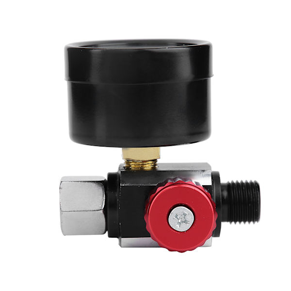 1/4'' BSP Auto Spray Gun Air Regulator With Pressure Gauge