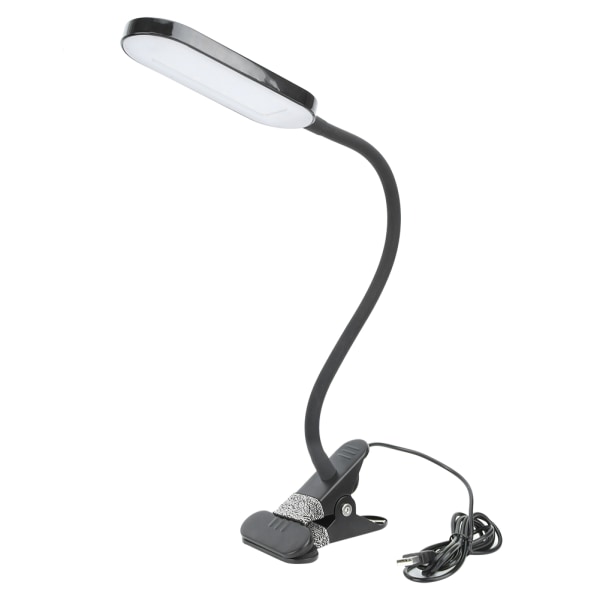5W Justerbar LED Växtväxtlampa med Klämma Bas för Grönsak Blomväxtlampa Svart