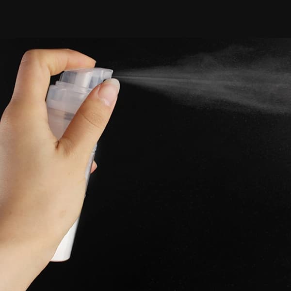 Pudersprayflaska Tom Demonterbar Resekosmetikflaskor med Låsbart Munstycke 180 ml
