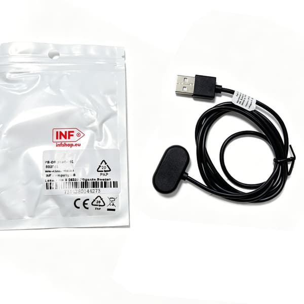 USB-oplader til Amazfit GTR 3/GTR 3 Pro/GTS 3 Sort