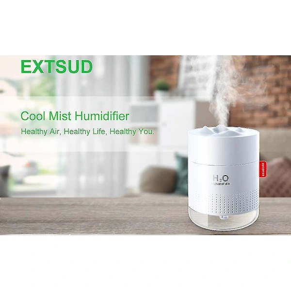 Luftfuktere 500ml Kaldt Damp Luftfukter Stille Luftfukter