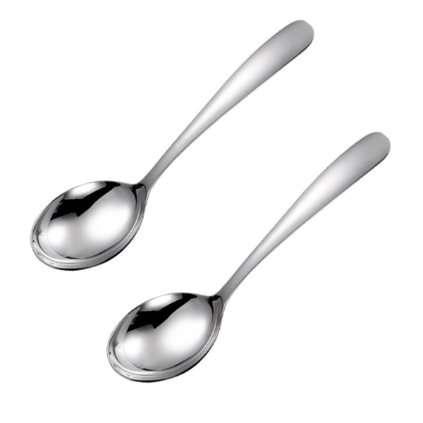 Stainless Steel Large Serving Spoon Tabletop Flatware Serving Utensil Buffet Banquet Serving Tablespoons(pack in 2)