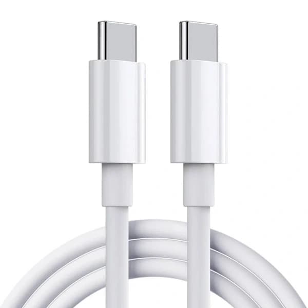 Rask 20W USB-C ladeadapter med 2 meter kabel