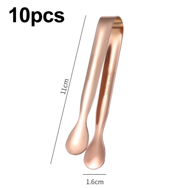10 st isbitstänger sockerbitstänger - Rostfritt stål för tebjudning