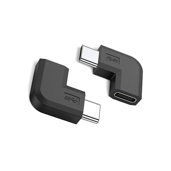 2-pak USB 3.1 Type C han til hun stik, USB-C adapter til smartphone, bærbar computer