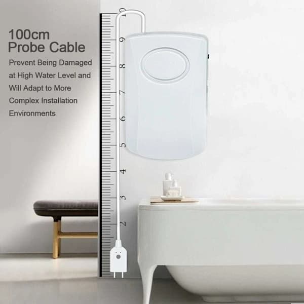 Vannlekkasjedetektor, 130dB Smart Flomdetektor