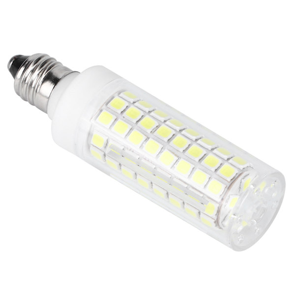4 st E11 LED dimbara keramiska lampljus glödlampor ersättning 110V 4.2W för hem sovrum takvitt ljus