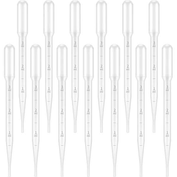 Pipettedråpe, overføringspipetter med skala