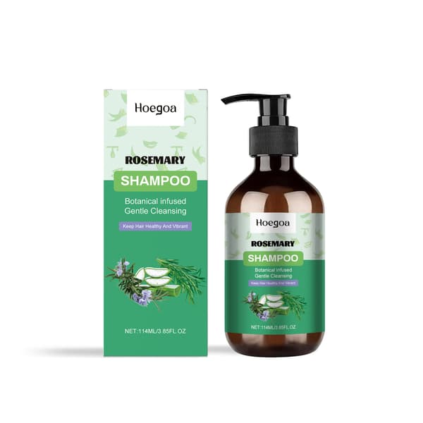 Rosmariinishampoo - Ravitseva, kosteuttava ja silottava shampoo päänahan puhdistukseen