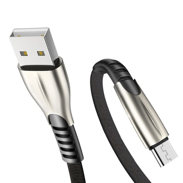 EcoCharge Elite: Transparent Skaldesign Snabbladdning & Synkroniseringskabel, 2-i-1 Design USB Typ C 3A Laddning Och Dataöverföring, Verklig Snabbladdning, 3m