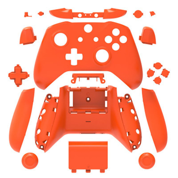 Komplett skyddande hölje ersättningsdelar för Xbox One trådlös handkontroll hampayta skyddande skal