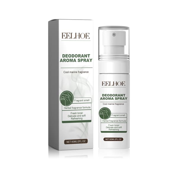 Deodorant kroppsspray for underarmer, antiperspirant, luktfjerning, forfriskende, langvarig duft.