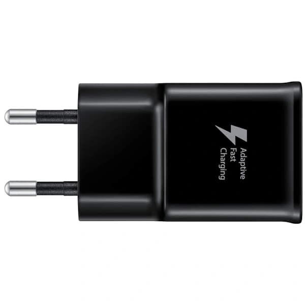 Original Samsung USB-A Hurtigoplader EP-TA20, 15W - Sort