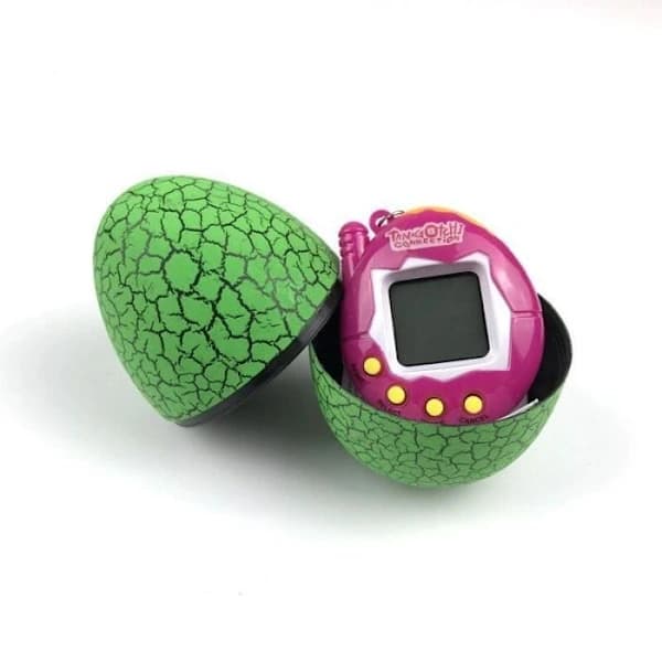 VIRTUAALINEN LEMMIKKI TAMAGOTCHI DINOSAURUSMUNA Vihreä