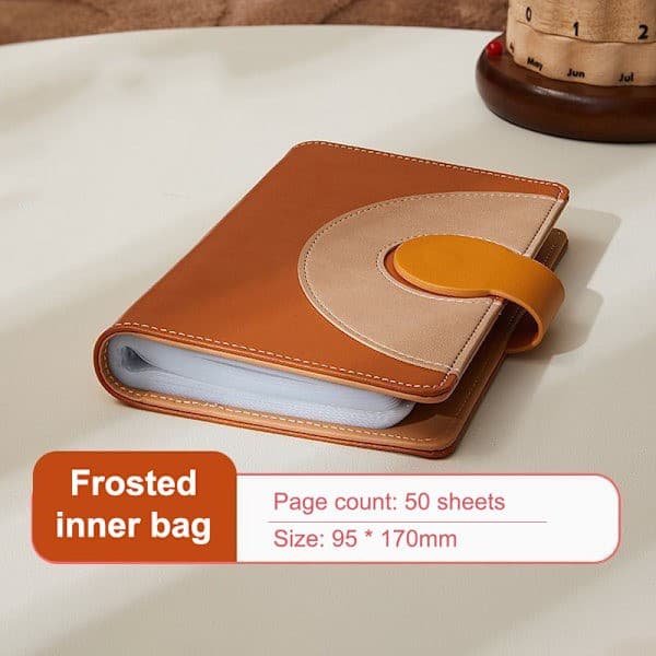 High-end pengeskabsbogreol orange