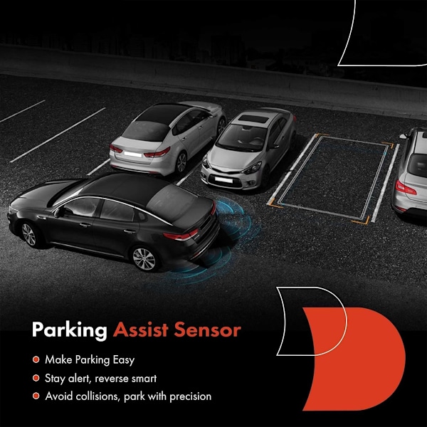 OE-nummer Kompatibel Sensor för Bilar, Enkel Installation Säkerställer Direkt Ersättning, Lämplig för Användning Fram & Bak, Avståndsmätning
