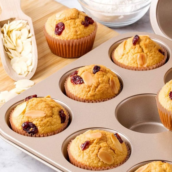 Raka muffinsformar - Muffinsformar i standardstorlek för formar eller bärare eller hållare - pappersbakformar