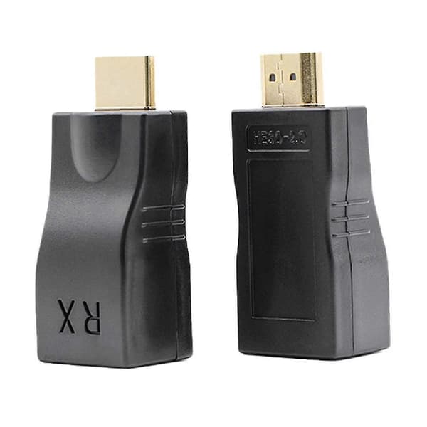 HDMI Extender HDMI til RJ45 over Cat 5e/6 Netværk LAN Ethernet Adapter 4K 1080p