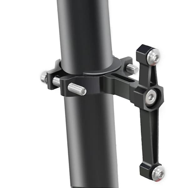 1 sæt cykel vandflaskeholder adapter motorcykel MTB sølv