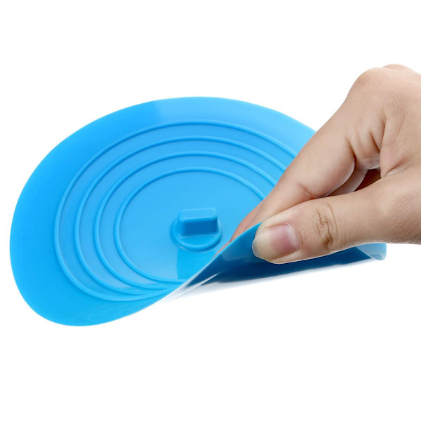 Platt avloppsplugg
