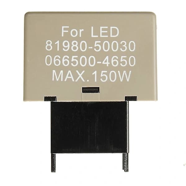 8-bens LED-blinkrelæ Blinkerfix blinklys 81980 til Toyota Lexus