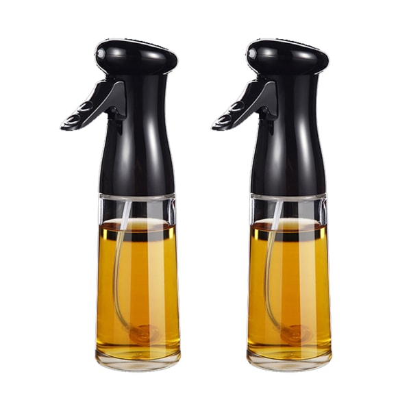 Salong Style Hair Spray Bottle – 360 Ultra Fint Water - Continuous Aerosol Free Trigger Mist Sprayer Bottle by Black glass spray bottle
