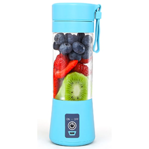 Portable Blender, Personal Size Blender USB Rechargeable with 6 Blades for Shakes and Smoothies, Mini Blender with 13oz Jucie Cup for