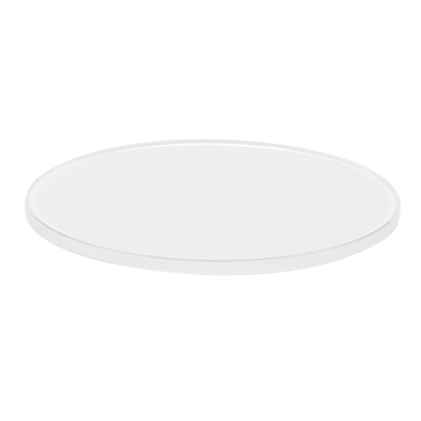 Klockglas Polerade Slipade Kanter Värmebeständig Hög Transparens Platt 1,5 mm Tjocklek Klockglas Lock 1,48 tum