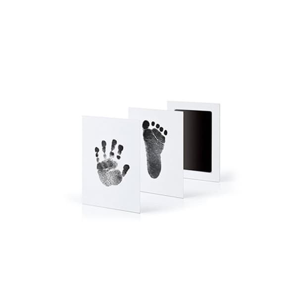 Vauvan jalanjälki kädenjälki 2x2 valkoinen