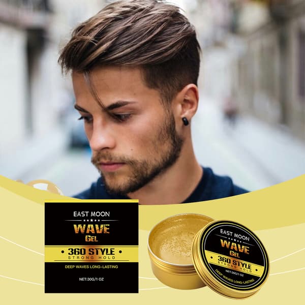 Stylingvoks og pomade til mænd for rent, voluminøst og glat hår.