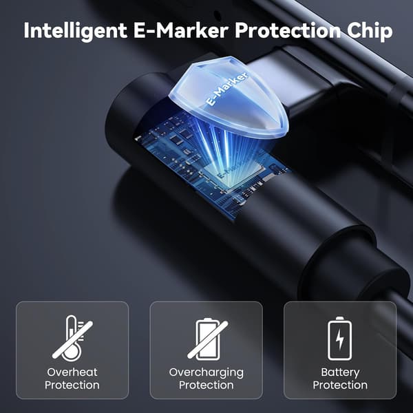 240W USB C til USB C Spiralkabel 90 Grader, Spiralkabel USB Type C Hurtigopladningskabel og Datakabel til Samsung Galaxy, til Huawei, til Google Pixe