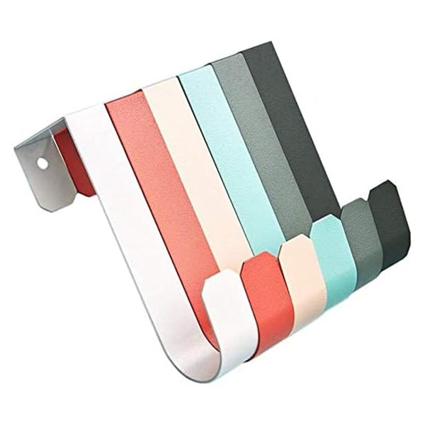 Stilrena Organizer Krokar, Över Dörren Krokar Utrymmesbesparande Design för Multifunktionellt Bruk i Hem och Kontor, Hållbar Lastkapacitet 5kg, Snabb Installation Ingen