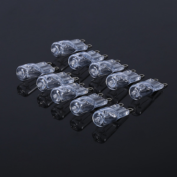 10 st G9 40W JCD-typ Halogenlampa Ljuskälla Lampa Hållbar Energisparande 220V