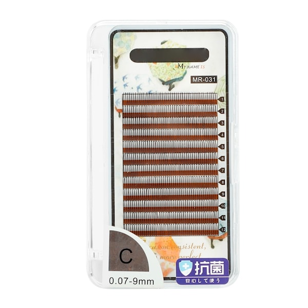 Falska ögonfransar för volym - Grafting Fake Eye Lashes Makeup Eyelashes Extension Tool (MR-031 9mm)