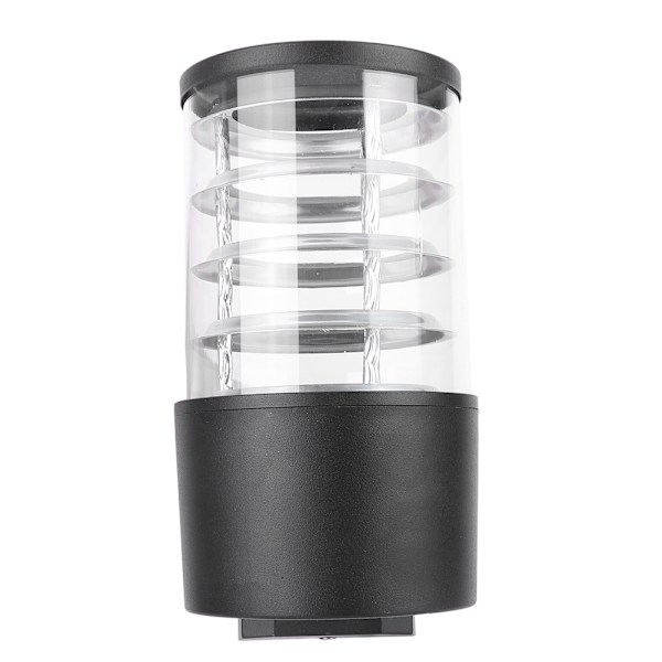 Moderne LED-udendørs gårdhave væglampe IP65 vandtæt væglampe 85-240V sort