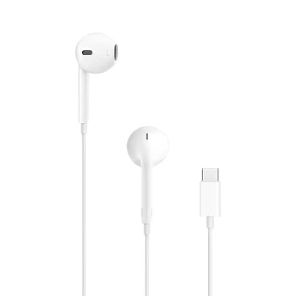 Earpods för iPhone 17 Pro / 17 Pro Max (In-Ear - Mikrofon - Brusreducering - Vit)