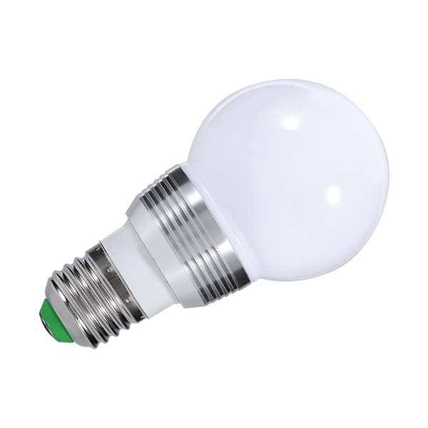 3W 16 Färg RGB LED Ljus Färgförändrande Lampa Glödlampa 85-265V Med Fjärrkontroll för Hem Bar E27
