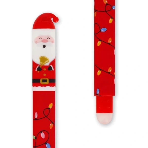 Julklappset 9 st raderbara gelpennor perfekta för julstrumpor