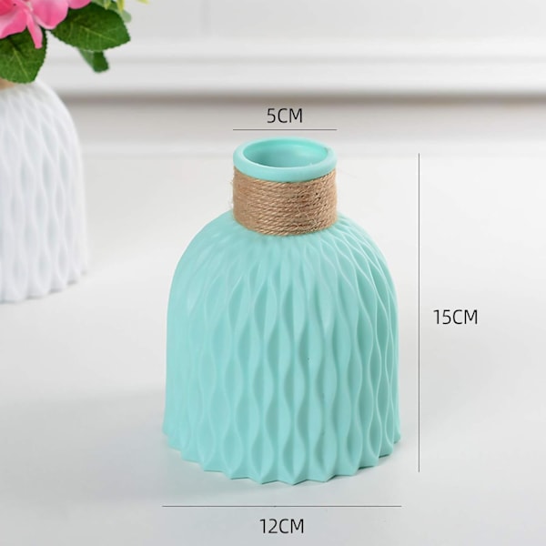 Nordisk vas, plastvaser för blommor