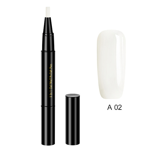 One Step Gel Nagellackspenna Nagelgelmålningspenna Nagelkonstset